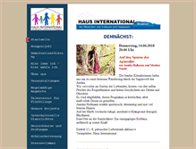 Tablet Screenshot of hausinternational.de